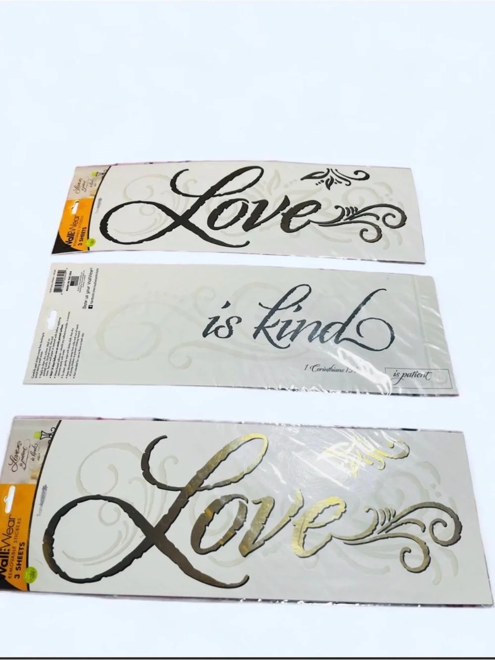 Love is kind wall decals